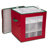 27-Piece Canvas Ornament Storage Box with Adjustable Dividers