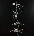 72-Inch Acrylic Beaded Garland for Wedding and Holiday Decor