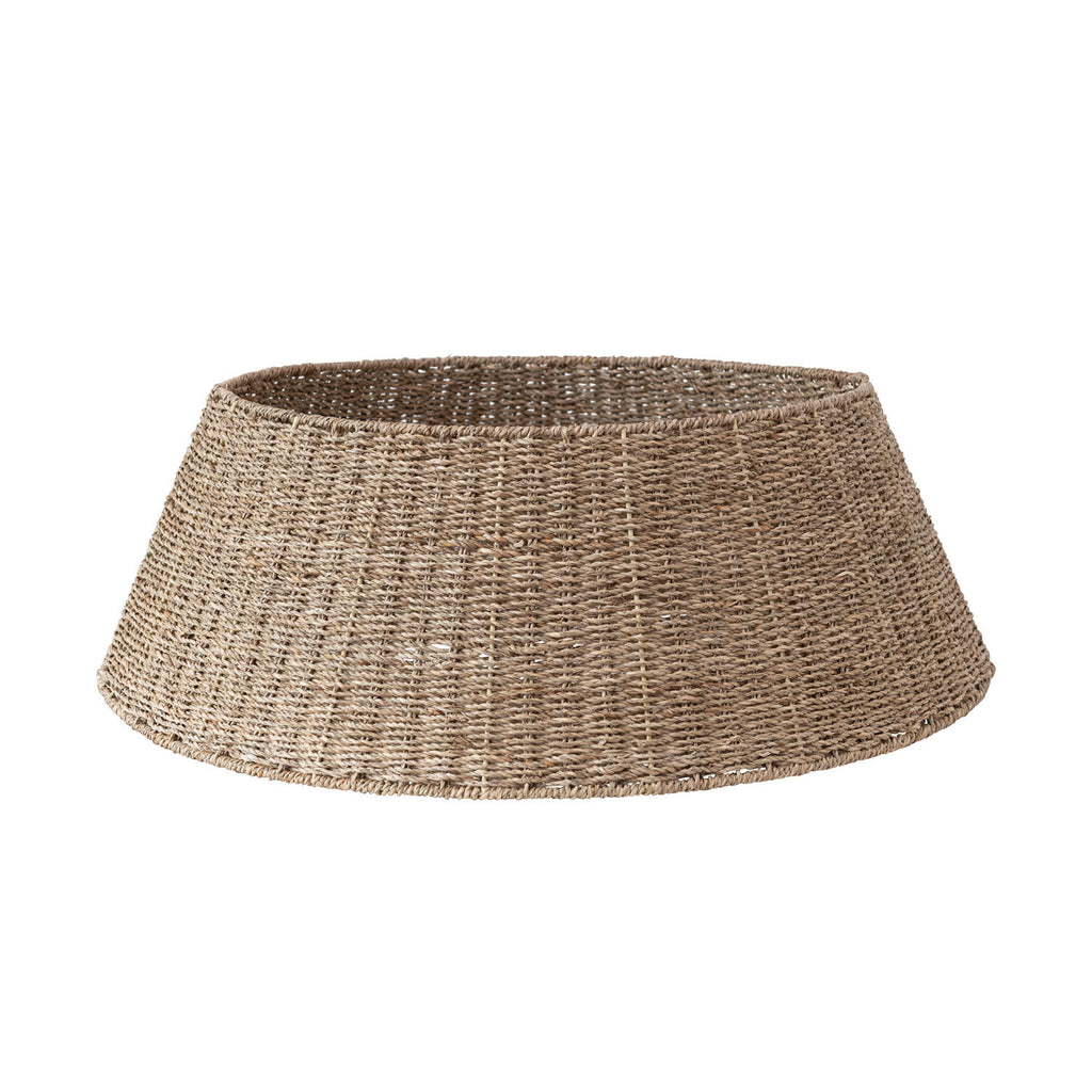Seagrass Christmas Tree Collar - Handwoven Farmhouse Tree Ring