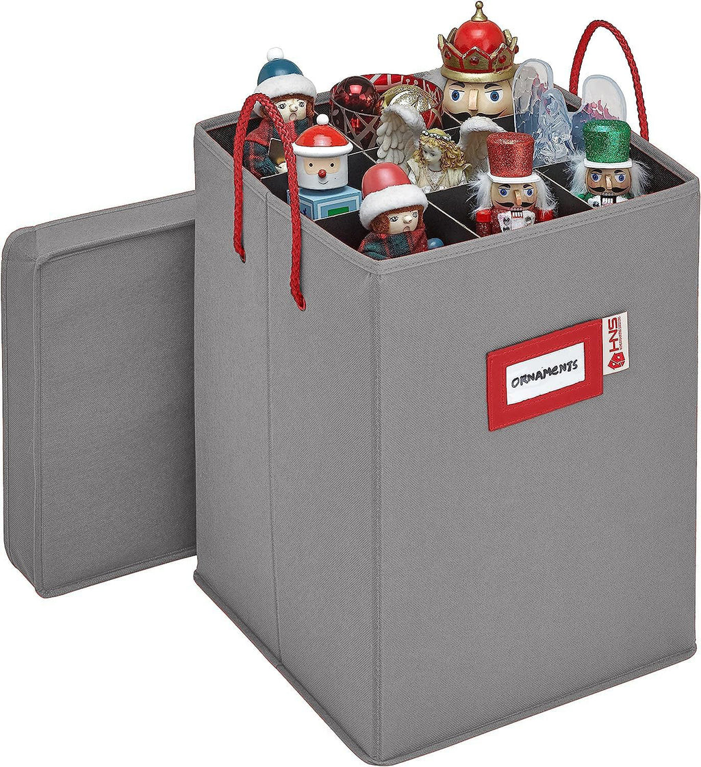Nutcracker Storage Box - Acid-Free Figurine Organizer for 9 Items