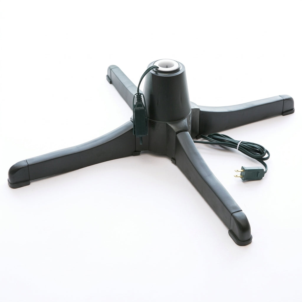 Electric Rotating Christmas Tree Stand - 24" Heavy Duty Base
